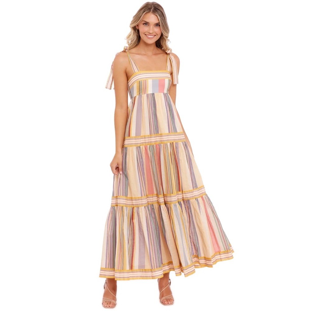 Zimmermann Striped Midi Dress - Picture 6 of 15